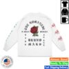 Bruno Mars Merch Store Las Vegas The Romantic Limited Edition Tour Longsleeve Tee White