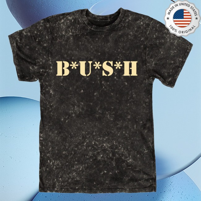 Bush Store Merch Bush Army Distressed Black Tee 2 Bush Store Merch Bush Army Distressed Black Tee