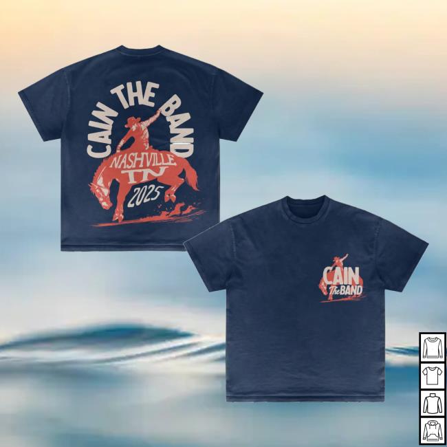 Cain Store Shop Merch Cain The Band Cowboy Tee 5 Cain Store Shop Merch Cain The Band Cowboy Tee