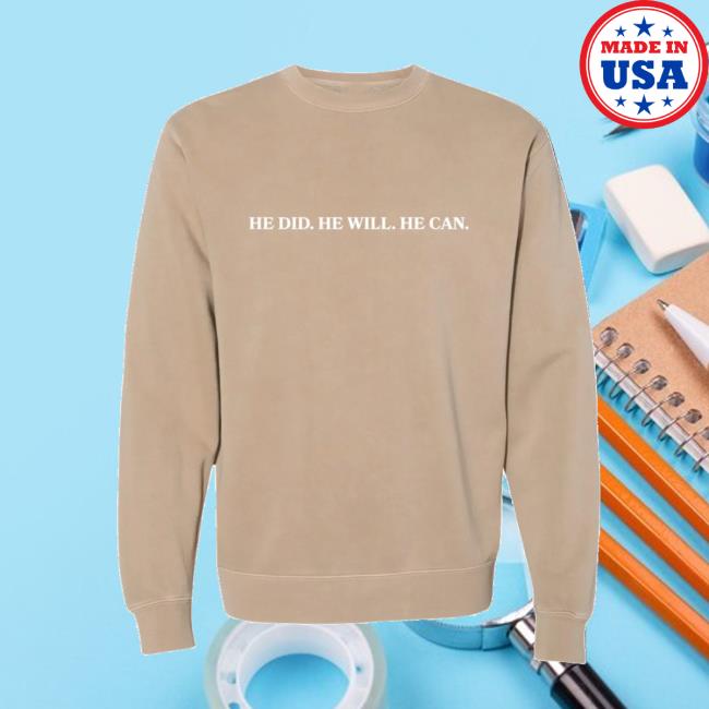 Cain Store Shop Merch Yes He Can Beige Crew 3 Cain Store Shop Merch Yes He Can Beige Crew