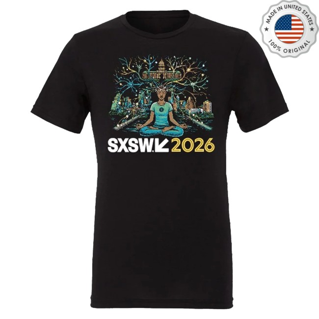 Capital Factory Store Merch Cf Sxsw '26 Shirt Black