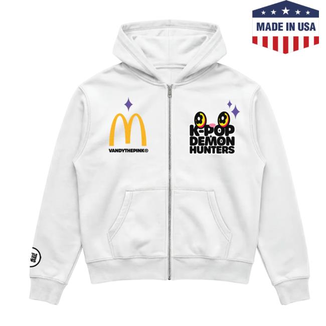 Complex Shop Merch Vandy The Pink X Netflix's Kpop Demon Hunters X Mcdonald's Logo Full Zip Hoodie 3 Complex Shop Merch Vandy The Pink X Netflix's Kpop Demon Hunters X Mcdonald's Logo Full Zip Hoodie