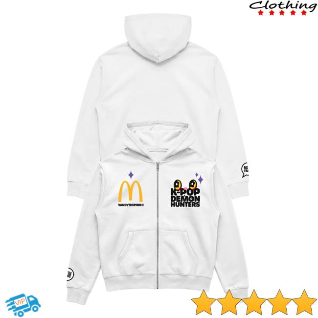 Complex Shop Merch Vandy The Pink X Netflix's Kpop Demon Hunters X Mcdonald's Logo Full Zip Hoodie 5 Complex Shop Merch Vandy The Pink X Netflix's Kpop Demon Hunters X Mcdonald's Logo Full Zip Hoodie