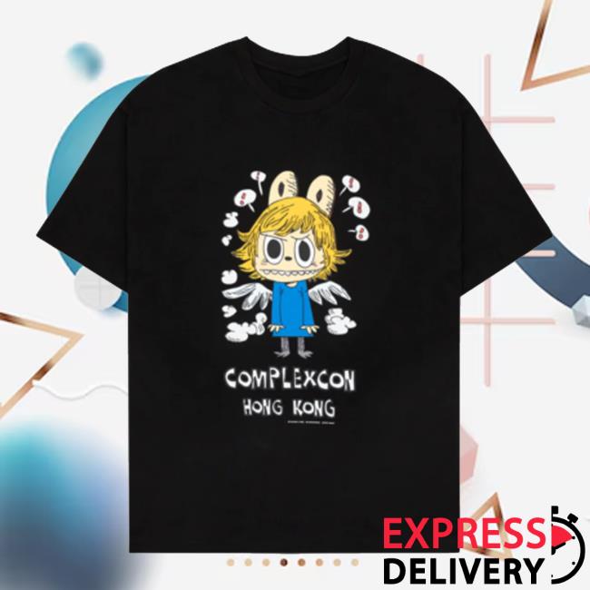 Complex Store Merch Kasing Lung Complexcon Angel T-Shirt Black 3 Complex Store Merch Kasing Lung Complexcon Angel T-Shirt Black