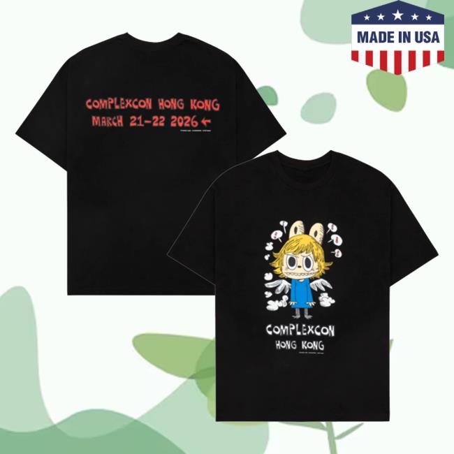Complex Store Merch Kasing Lung Complexcon Angel T-Shirt Black 5 Complex Store Merch Kasing Lung Complexcon Angel T-Shirt Black
