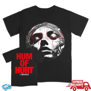 Converge Store Merch Facewaves White T-Shirt Black