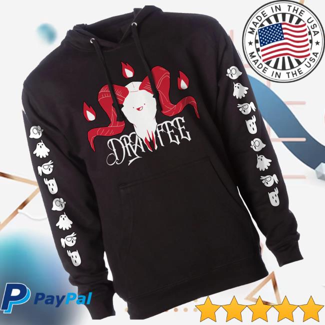 Dftba Merch Store Drawfee Metal Hoodie