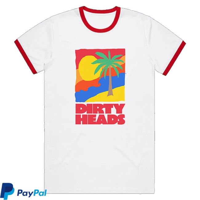 Dirty Heads Store Merch Palm Ringer T-Shirt