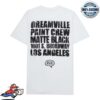 Dreamville Merch Store Dreamville X Matte Black Tshirt White