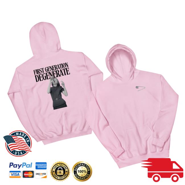 Earth To Eve Merch Store First Generation Degenerate Hoodie