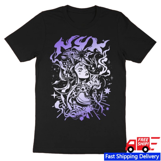 Fangamer Store Merch Hades Night Incarnate Amethyst Edition Shirt