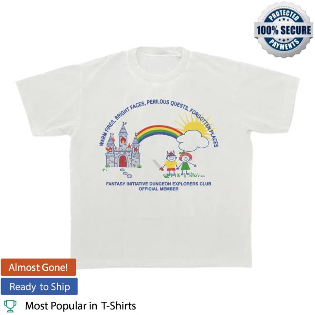 Fantasy Initiative Store Merch Crayon Tee 2 Fantasy Initiative Store Merch Crayon Tee