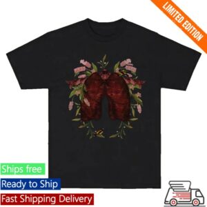 Florence And The Machine Merch Store Black Lungs T-Shirt