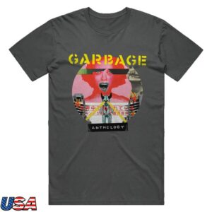 Garbage Merch Store Anthology Album T-Shirt
