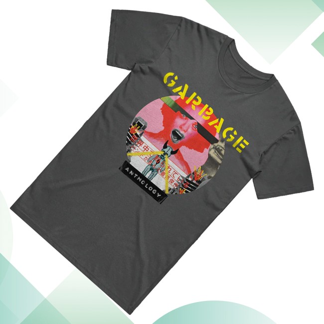 Garbage Merch Store Anthology Album T-Shirt 3 Garbage Merch Store Anthology Album T-Shirt