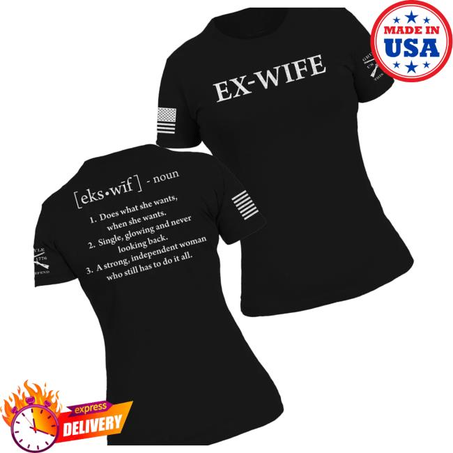 Grunt Style Merch Store Ex-Wife Defined Slim Fit T-Shirt Black 3 Grunt Style Merch Store Ex-Wife Defined Slim Fit T-Shirt Black