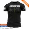 Grunt Style Merch Store Gun Size Matters T-Shirt Black
