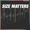 Grunt Style Merch Store Gun Size Matters T-Shirt Black