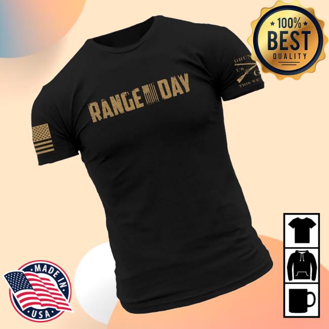 Grunt Style Merch Store Range Day T-Shirt Black