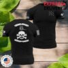 Grunt Style Merch Store Veterans Exempt Flag T-Shirt Black