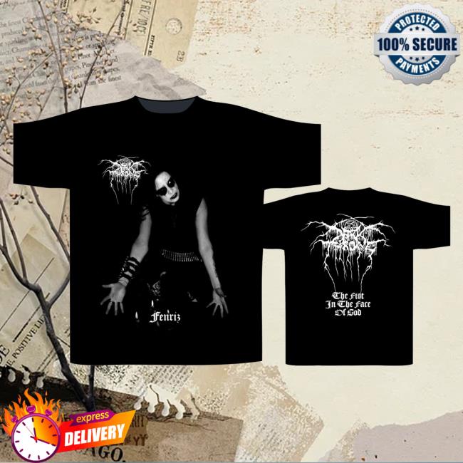 Heavy Metal Online Merch Store Darkthrone The Fist In The Face Of God Fenriz T-Shirt 2 Heavy Metal Online Merch Store Darkthrone The Fist In The Face Of God Fenriz T-Shirt