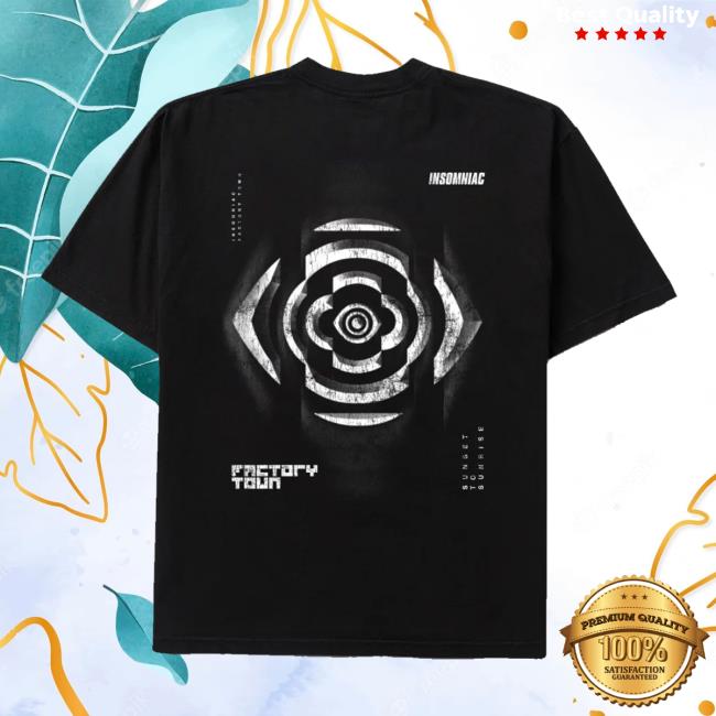 Insomniac Shop Merch Factory Town X Insomniac Short Sleeve Tee 4 Insomniac Shop Merch Factory Town X Insomniac Short Sleeve Tee