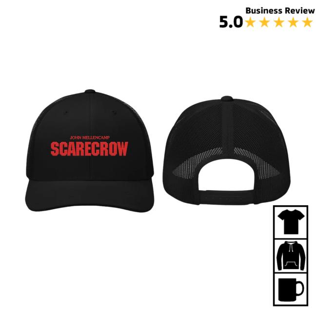 John Mellencamp Merch Store Scarecrow 40Th Anniversary Trucker Hat 2 John Mellencamp Merch Store Scarecrow 40Th Anniversary Trucker Hat