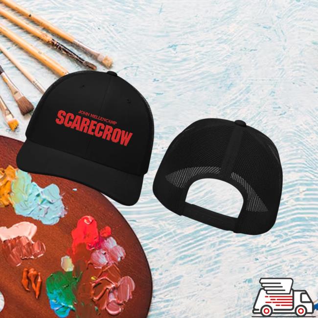 John Mellencamp Merch Store Scarecrow 40Th Anniversary Trucker Hat 3 John Mellencamp Merch Store Scarecrow 40Th Anniversary Trucker Hat