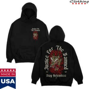 Justiceforthedamned Merch Store Demon Hoodie
