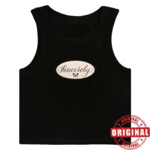 Kali Uchis Merch Store Sincerely Cropped Tank