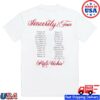 Kali Uchis Merch Store Sincerely Tour Envelope Tee White 1 Kali Uchis Merch Store Sincerely Tour Envelope Tee White