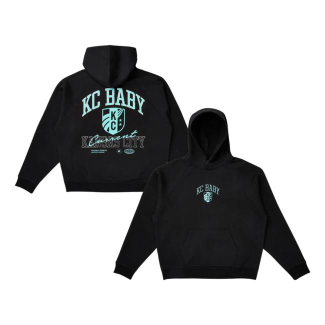 Kansas City Current Merch Store Kc Current Unisex Kc Baby Oversized Hoodie