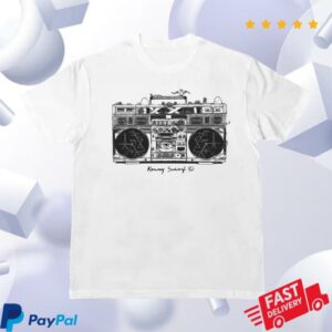 Kenny Scharf Merch Store Kenny Scharf Boombox T-Shirt