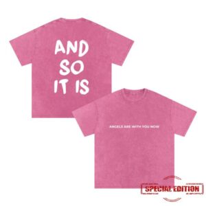 Kyle Gray Merch Store Angels Now Snow Washed Oversized Cotton T-Shirt