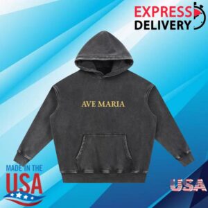 Kyle Gray Merch Store Crown Of Mary Snow Wash Fleece Oversize Hoodie