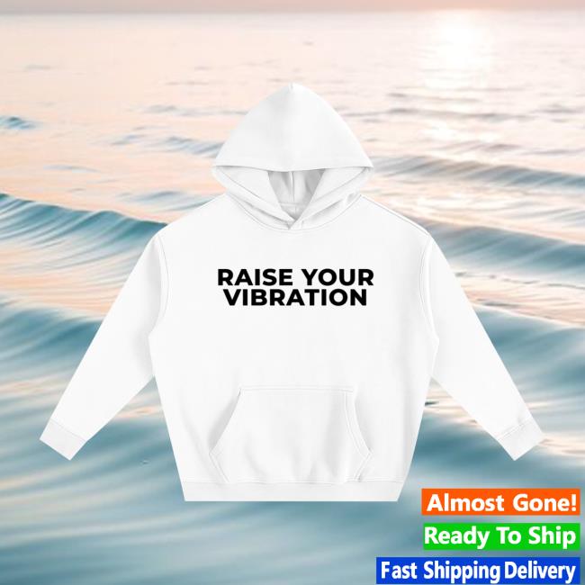 Kyle Gray Merch Store Raise Your Vibration Oversize Fleeced Hoodie