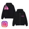 Lil Nas X Store Merch Dreamboy Black Zip-Up Hoodie