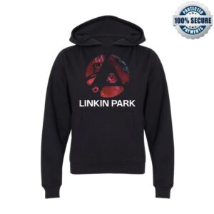 Linkin Park Merch Store From Zero Morph Texture Youth Black Hoodie