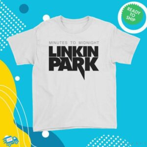 Linkin Park Merch Store Mtm Logo Youth White Tee