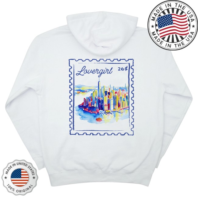 Loverboy Merch Store Lovergirl Stamp Hoodie