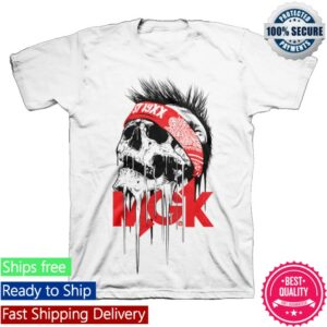 Machine Gun Kelly Store Merch Skull Bandana T-Shirt