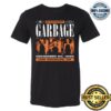 Manhead Merch Classic Garbage In Concert Black T-Shirt