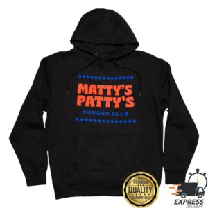 Matty Matheson Merch Store Matty's Patty's Burger Club Hoodie