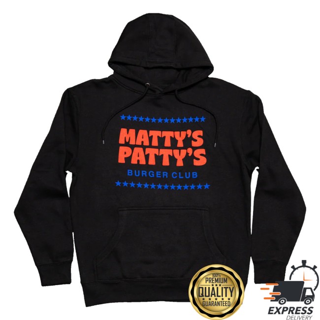 Matty Matheson Merch Store Matty's Patty's Burger Club Hoodie 3 Matty Matheson Merch Store Matty's Patty's Burger Club Hoodie