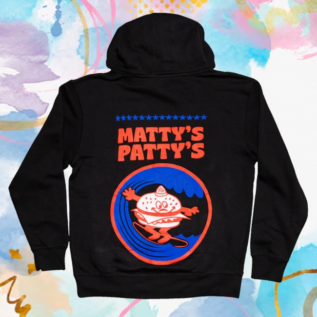 Matty Matheson Merch Store Matty's Patty's Burger Club Hoodie 4 Matty Matheson Merch Store Matty's Patty's Burger Club Hoodie