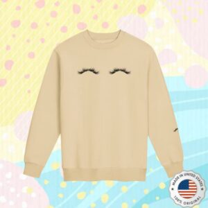 Meghancovv Merch Store Lashes Crewneck