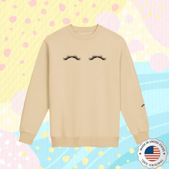 Meghancovv Merch Store Lashes Crewneck
