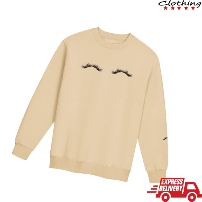 Meghancovv Merch Store Lashes Crewneck