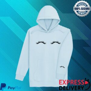 Meghancovv Merch Store Lashes Hoodie Meghancovv
