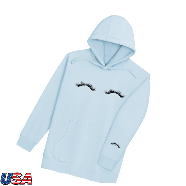 Meghancovv Merch Store Lashes Hoodie Meghancovv